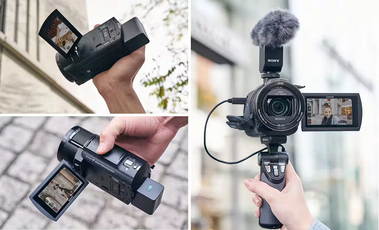 Sony AX43A đáp ứng tốt cho việc chuyên quay video chất lượng cao sự kiện, tiệc, phỏng vấn